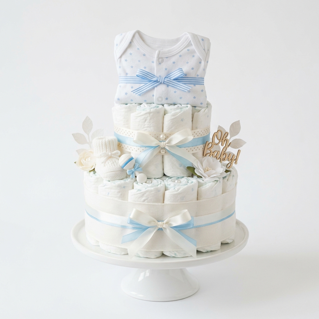 Onesie Cake Centerpiece